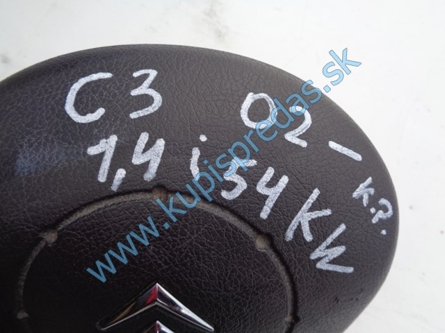 volantový airbag na citroen c3, 96380009UD